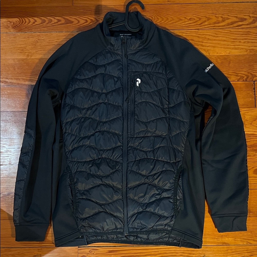 Peak Performance Men's Black Quilted Jacket